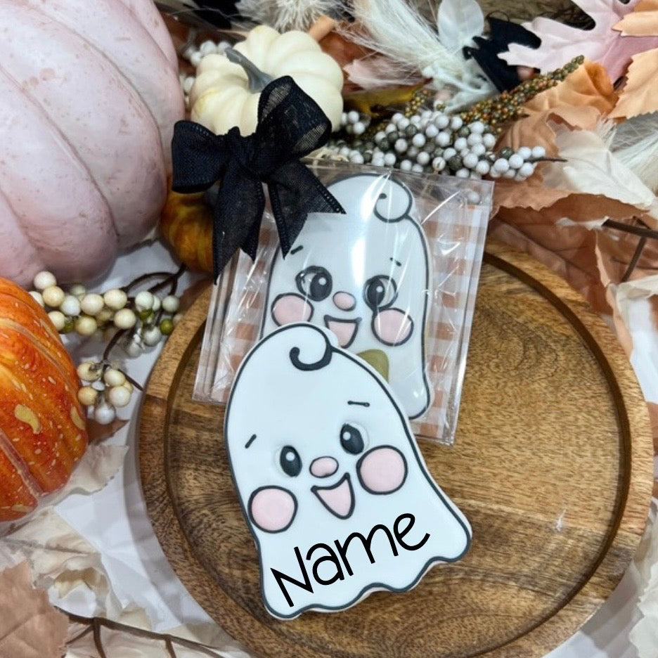 Personalized ghost cookie  10/31 ONLY